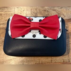 Kate Spade X Disney Minnie Mouse Icon Camera Bag and Pouch